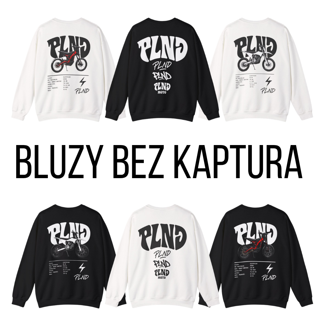 Bluzy bez kaptura