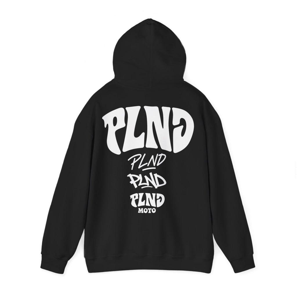 Bluza PLND Multi Logo - Czarna