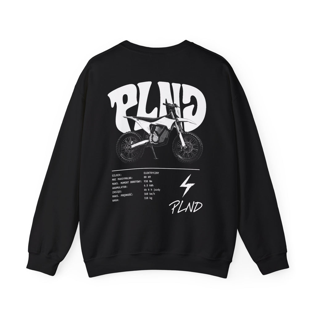 Bluza Bez Kaptura PLND Starkvarg - Czarna