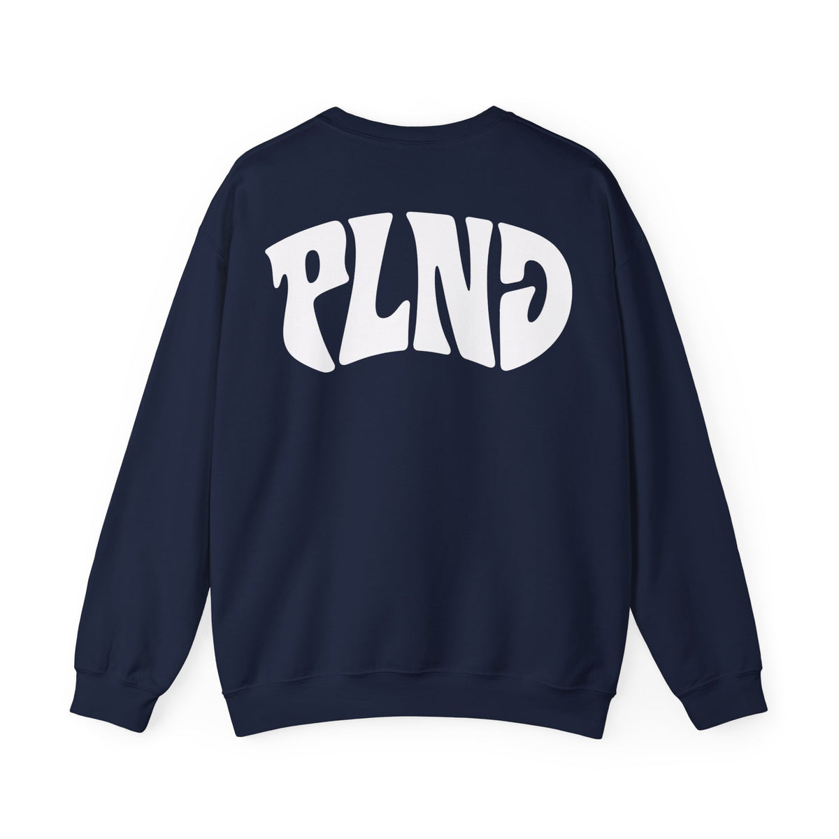 Bluza Bez Kaptura PLND Basic - Niebieska