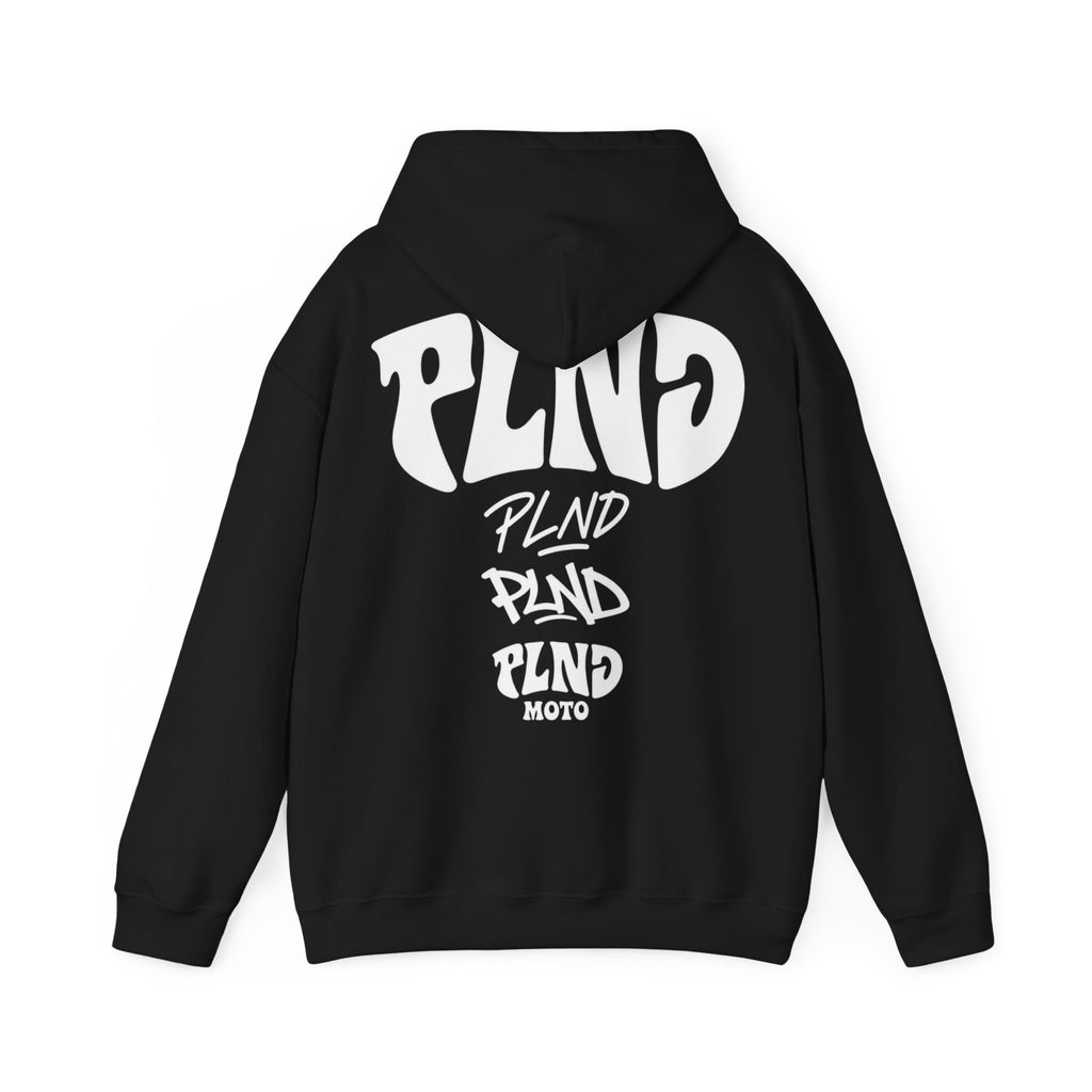 Bluza PLND Multi Logo - Czarna